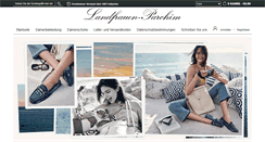 Desktop Screenshot of landfrauen-parchim.de
